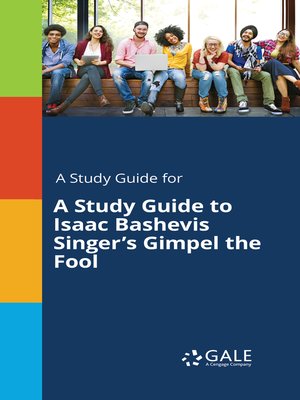 cover image of A Study Guide to Isaac Bashevis Singer's "Gimpel the Fool"